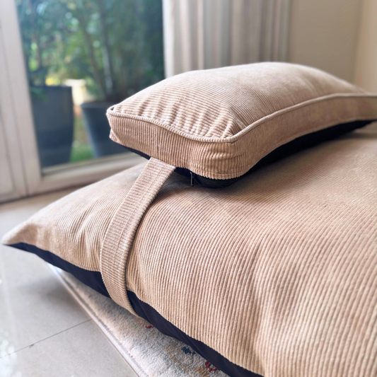 Washable dog bed | Large dog beds online India | PoochMate Beds | Dog bed with removable covers