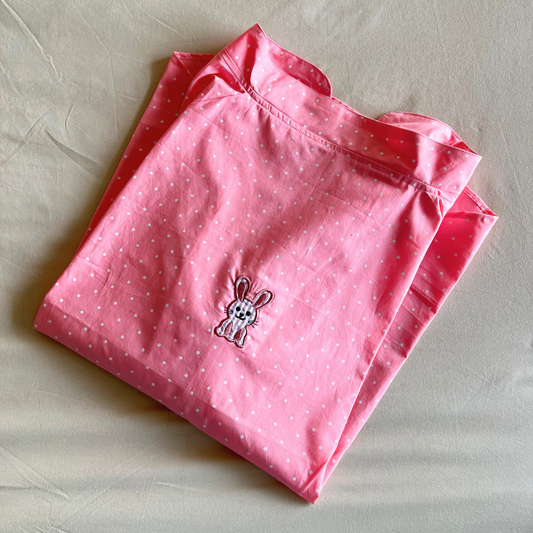 PoochMate OAK 3.0 :  Bunny Pink Polka Dog Shirt Size 26
