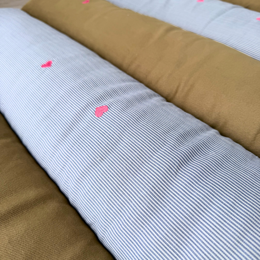 PoochMate Dog Mats | Dog mats for sleeping | Cotton pet mats for sleeping| Dog Mat for Crate