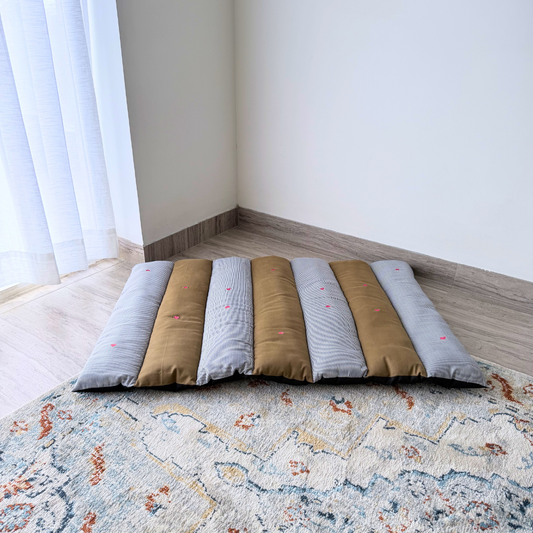 PoochMate Dog Mats | Pet mats for sleeping | Cotton dog mats for sleeping| Dog Mat for Cage
