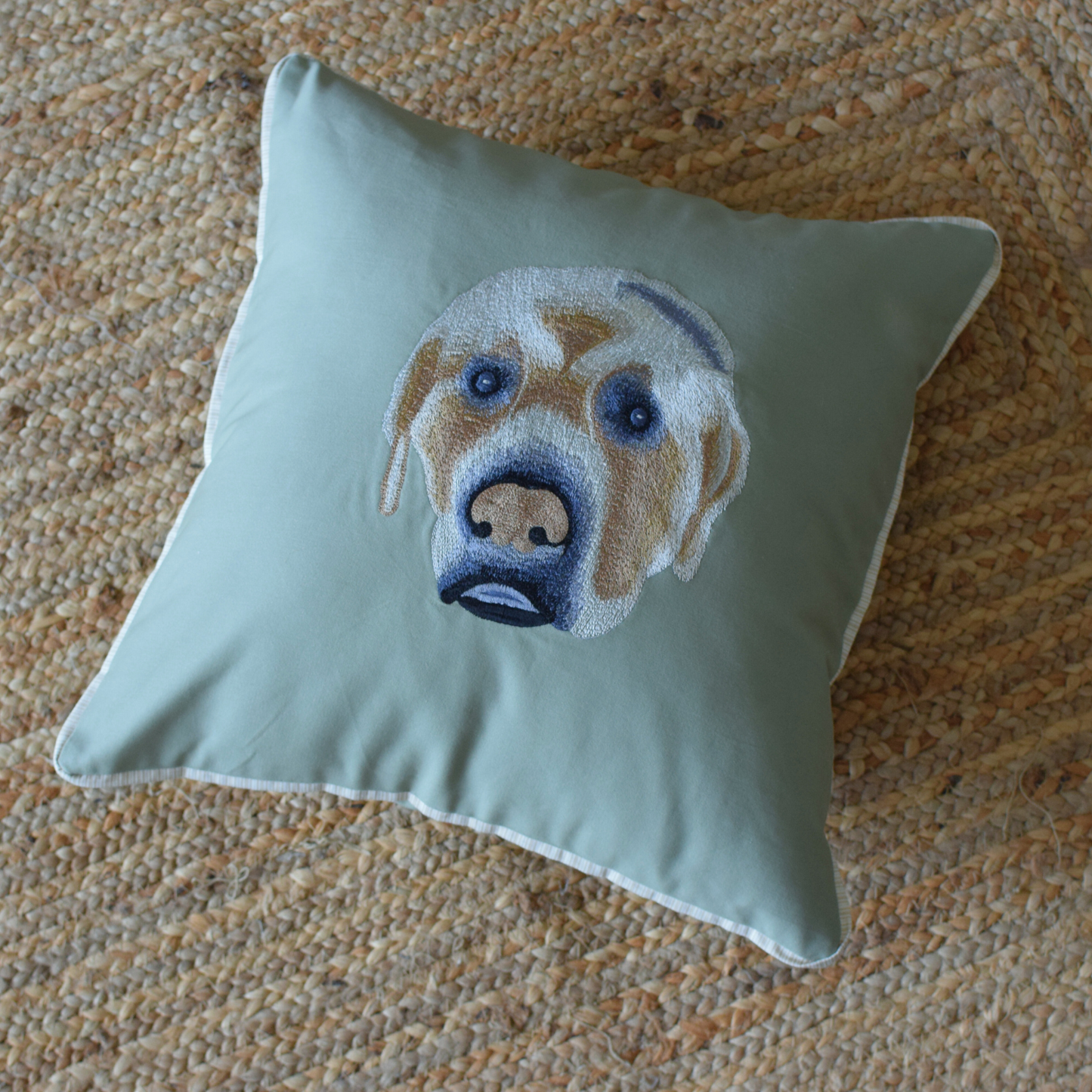 PoochMate Personalized Dog Face Pillow