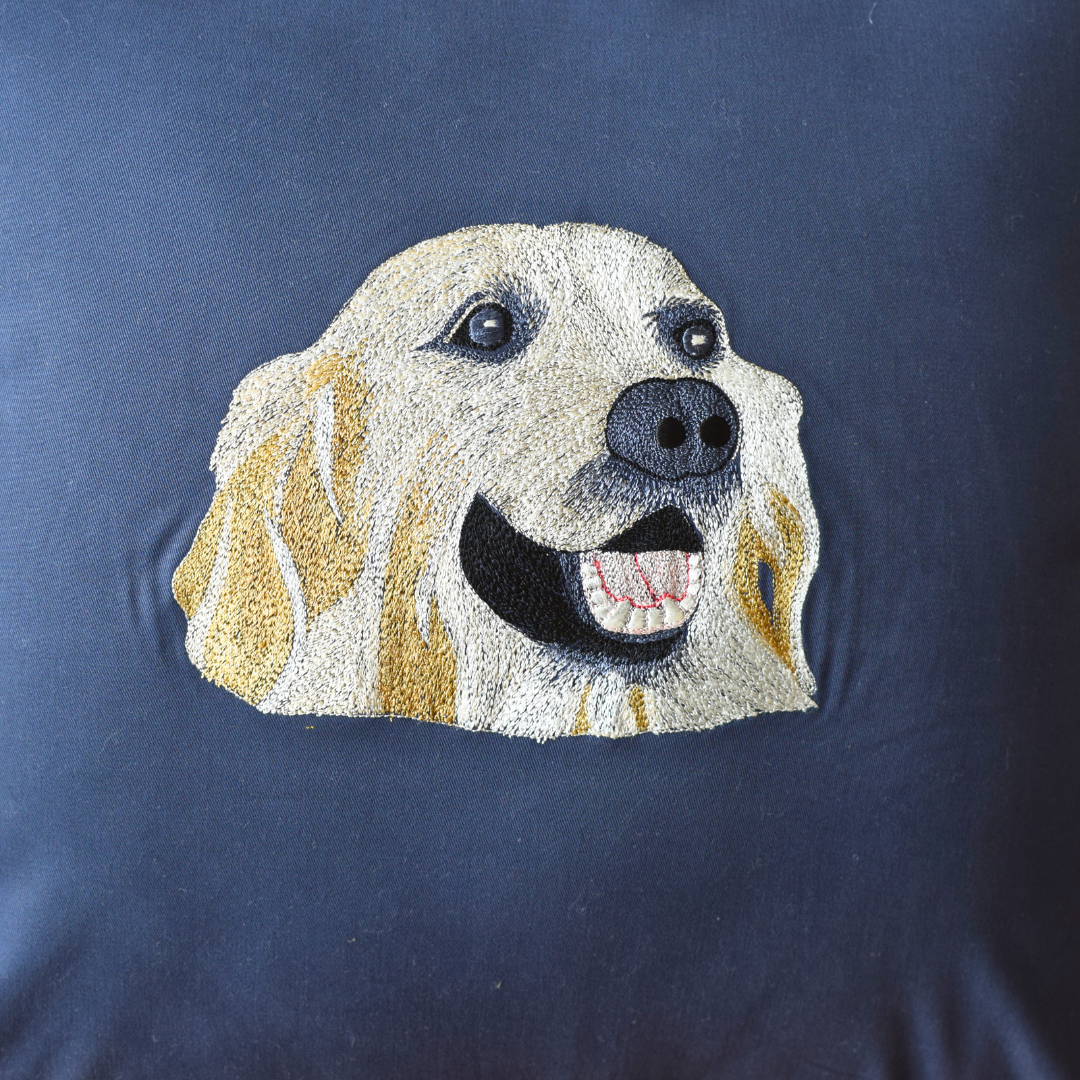 PoochMate Personalized Dog Face Pillow