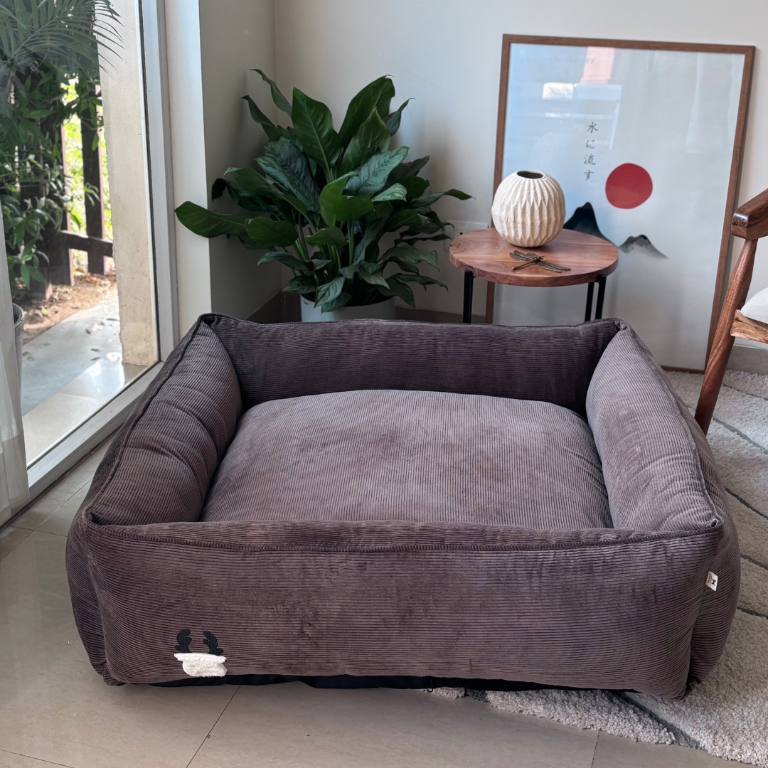 Dog Beds with removable cover India | Large Dog Beds | PoochMate Beds