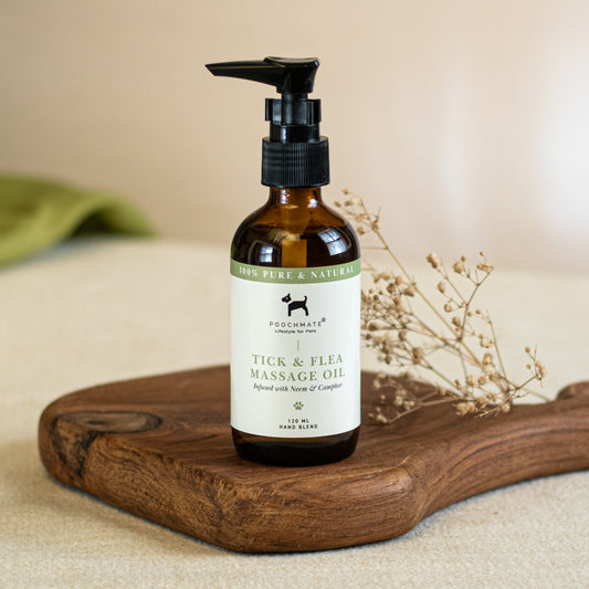 PoochMate Tick & Flea Dog Massage Oil