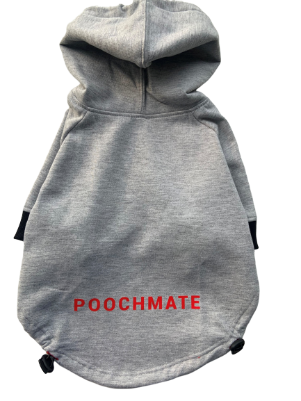PoochMate Melange Tartan Dog Sweatshirt