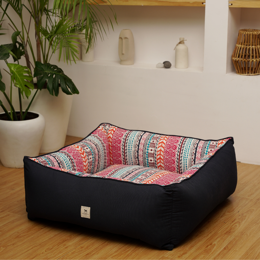 PoochMate X IDAM : Enarya Bolster Dog Bed