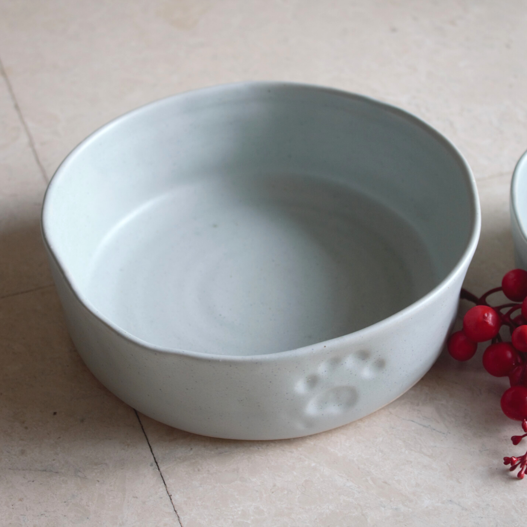 Ceramic Bowls for large dogs | Handmade ceramic dog bowls