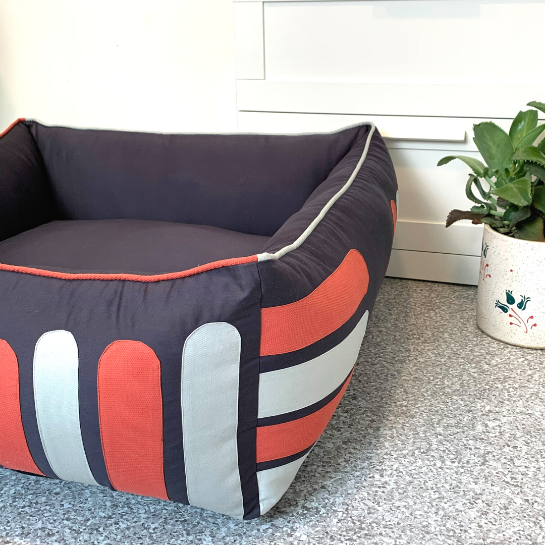 Washable cotton dog beds | Dog beds with removable cover